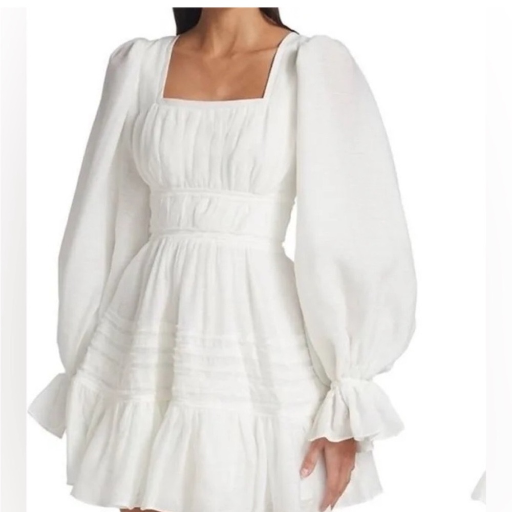 Aje Impression ruffles dress